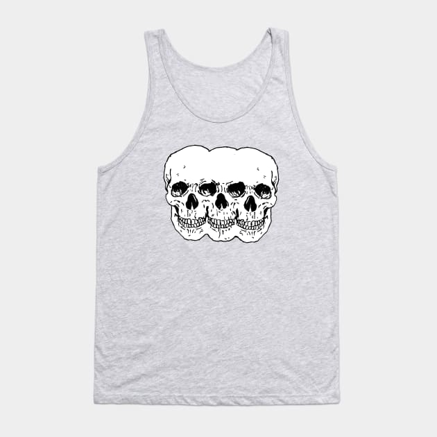 Craniumz Tank Top by Luke Gray